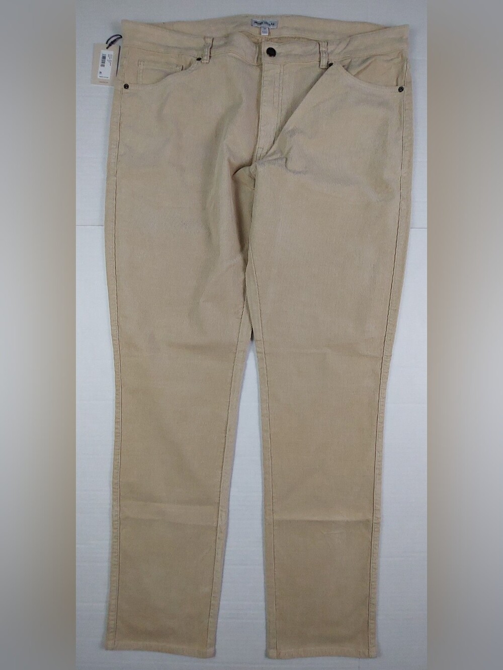 Peter Millar Superior Corduroy Pants Mens 40x34.5 Tan Style MF25B29 NWT $178.00